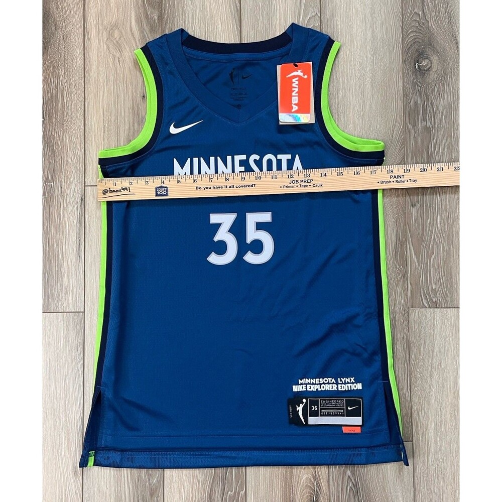 Nike Jersey Alissa Pili Minnesota Lynx 2024 WNBA Explorer Blue Women’s Sz XS NWT - Picture 9 of 9